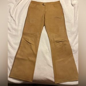 HarleyDavidson leather pant’s women’s size 8